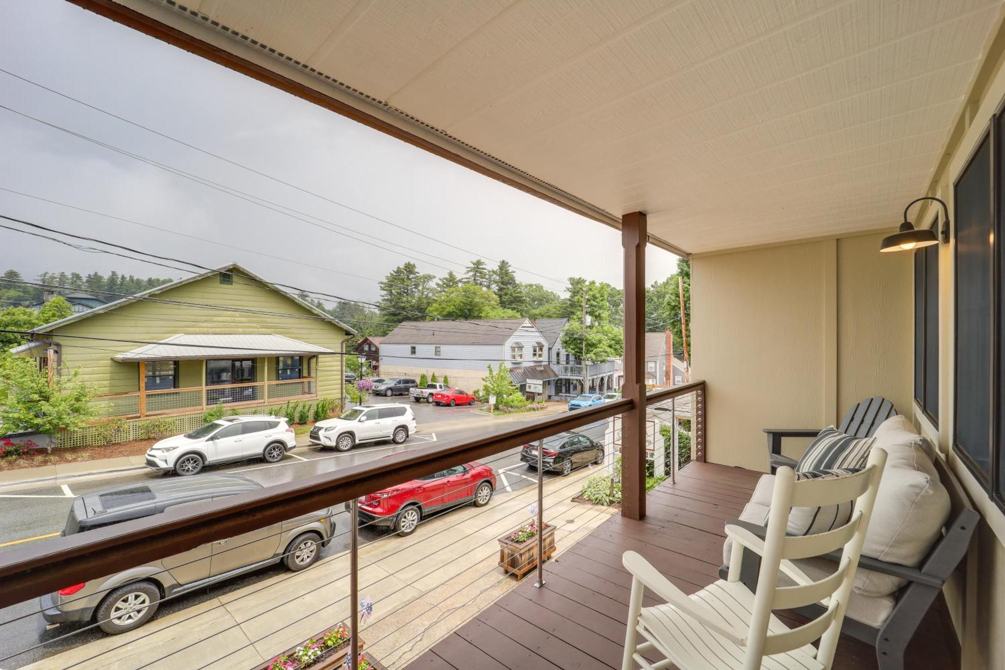 Blowing Rock Vacation Rental Walk To Dining! Exteriör bild